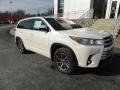 2017 Blizzard White Pearl Toyota Highlander XLE AWD  photo #1