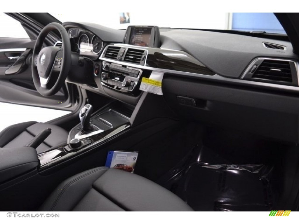 2017 3 Series 330i Sedan - Mineral Grey Metallic / Black photo #17