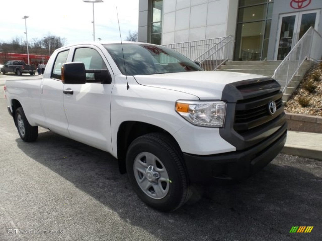 Super White Toyota Tundra