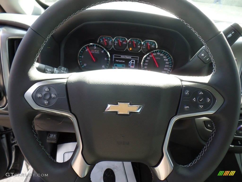 2017 Silverado 1500 LT Double Cab 4x4 - Silver Ice Metallic / Dark Ash/Jet Black photo #21