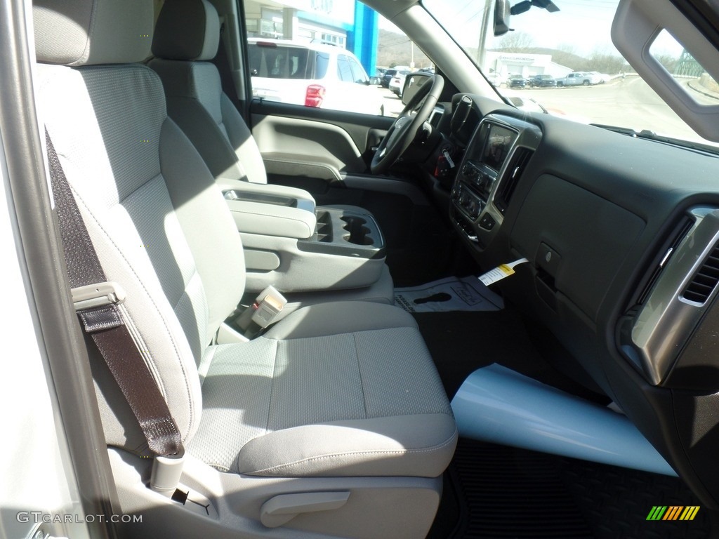 2017 Silverado 1500 LT Double Cab 4x4 - Silver Ice Metallic / Dark Ash/Jet Black photo #59