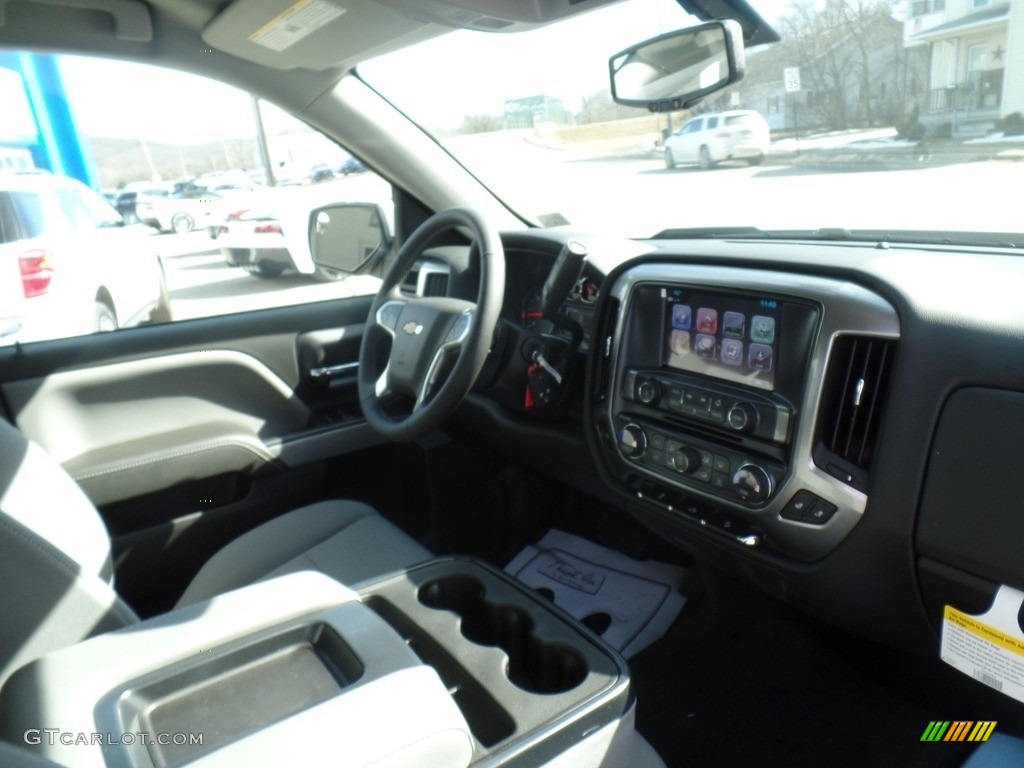 2017 Silverado 1500 LT Double Cab 4x4 - Silver Ice Metallic / Dark Ash/Jet Black photo #60