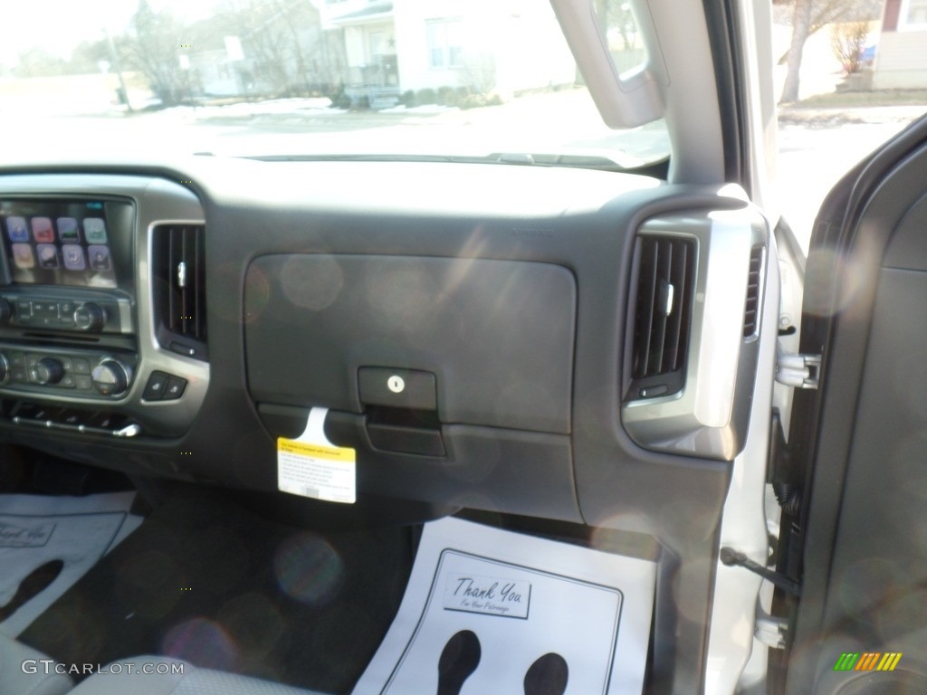 2017 Silverado 1500 LT Double Cab 4x4 - Silver Ice Metallic / Dark Ash/Jet Black photo #61