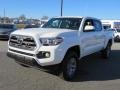 2017 Super White Toyota Tacoma SR5 Double Cab  photo #3