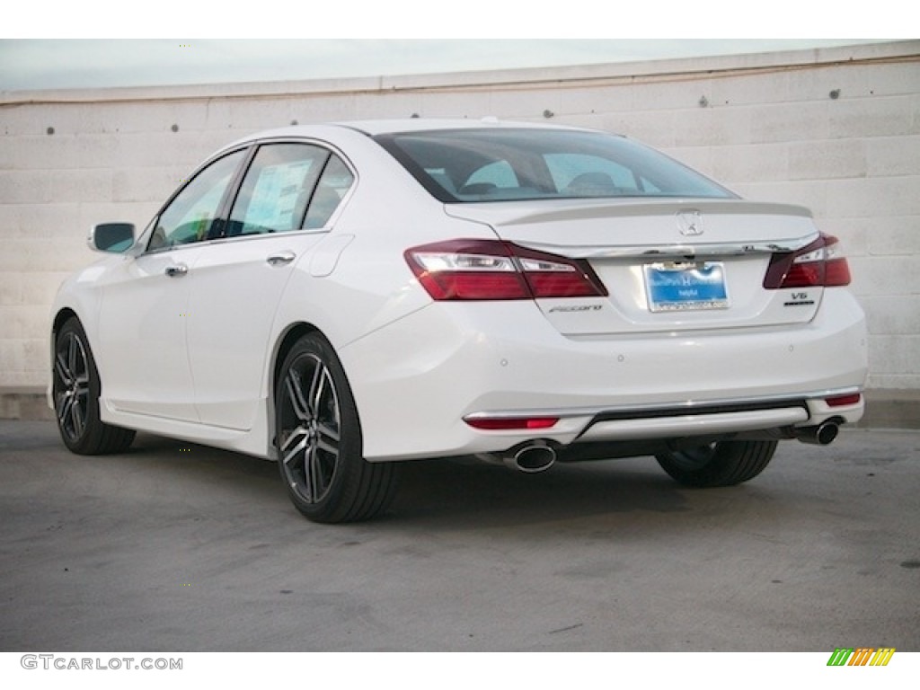 2017 Accord Touring Sedan - White Orchid Pearl / Ivory photo #2