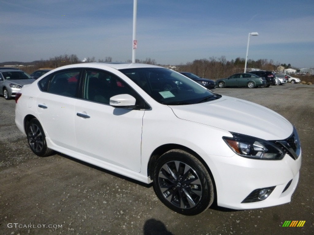 Aspen White 2017 Nissan Sentra SR Turbo Exterior Photo #118806265