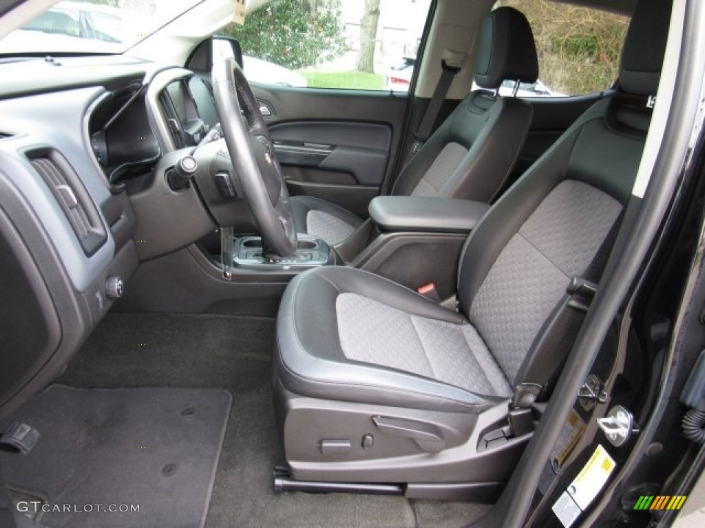 Jet Black/Dark Ash Interior 2016 Chevrolet Colorado Z71 Crew Cab Photo #118806388