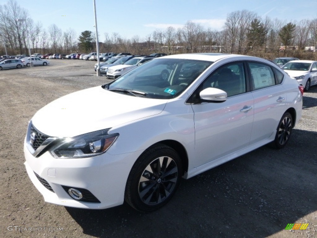 Aspen White 2017 Nissan Sentra SR Turbo Exterior Photo #118806538