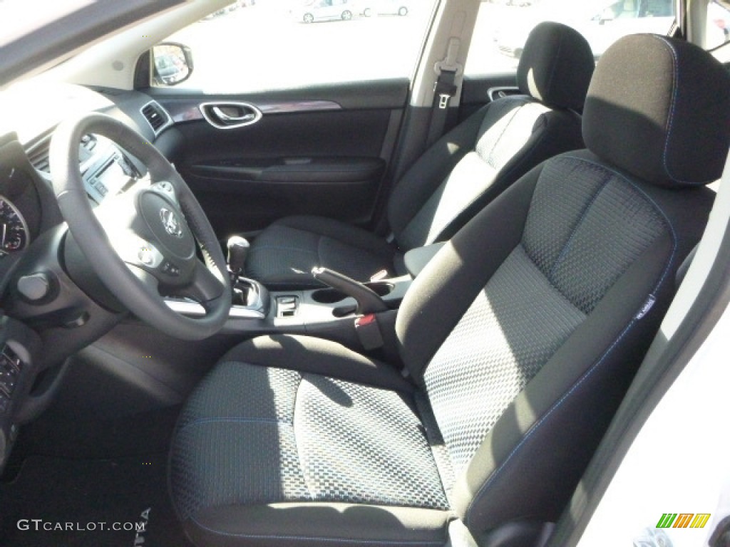 Charcoal Interior 2017 Nissan Sentra SR Turbo Photo #118806577