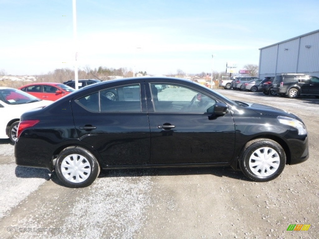 Super Black 2017 Nissan Versa S Exterior Photo #118806829