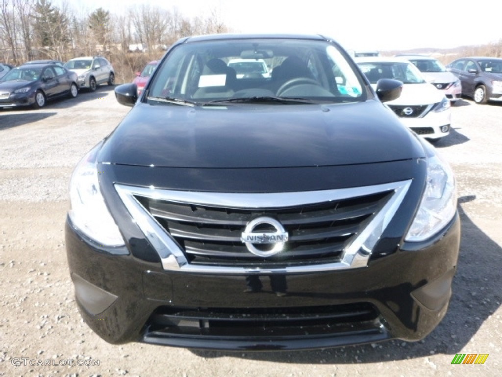 Super Black 2017 Nissan Versa S Exterior Photo #118806961