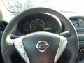 2017 Nissan Versa Charcoal Interior Steering Wheel Photo
