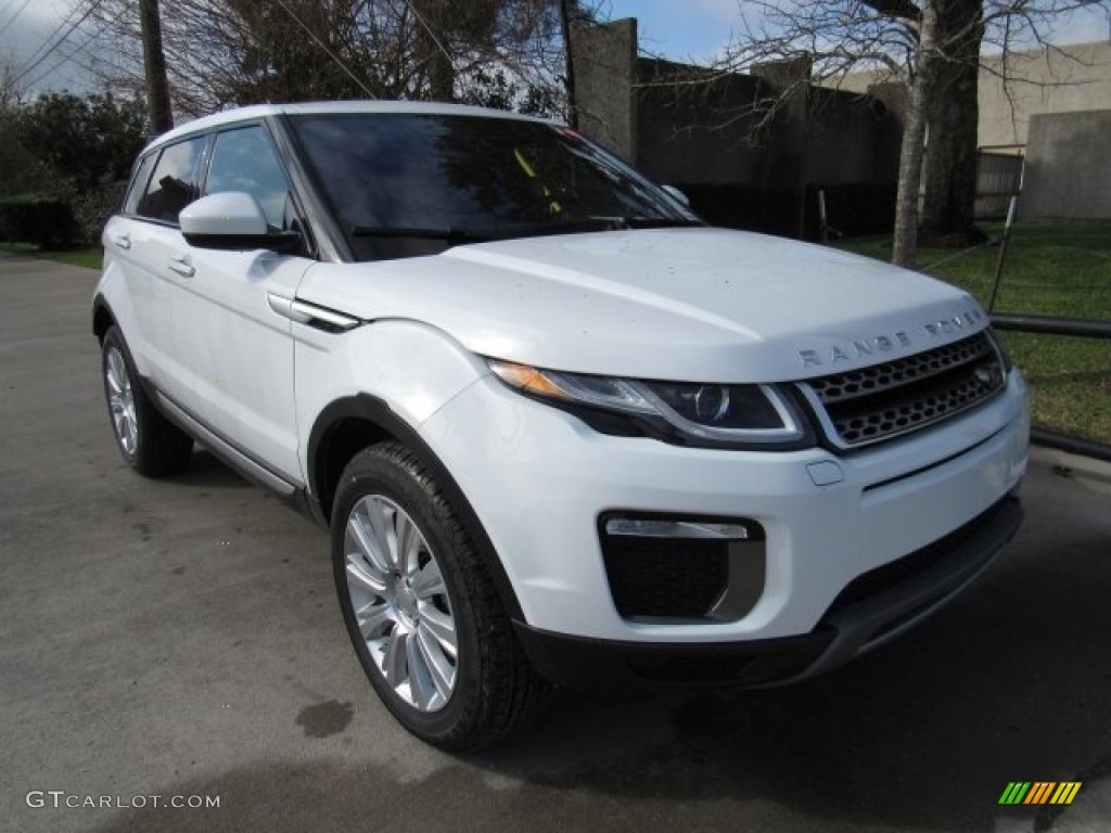 Fuji White 2017 Land Rover Range Rover Evoque HSE Exterior Photo #118807699