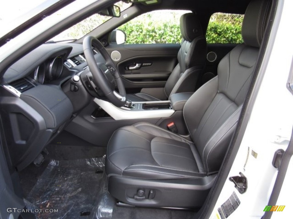 Ebony/Ebony Interior 2017 Land Rover Range Rover Evoque HSE Photo #118807705