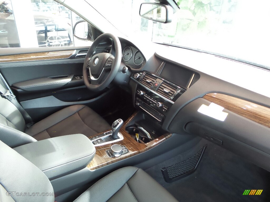 2017 BMW X4 xDrive28i Black Dashboard Photo #118808442