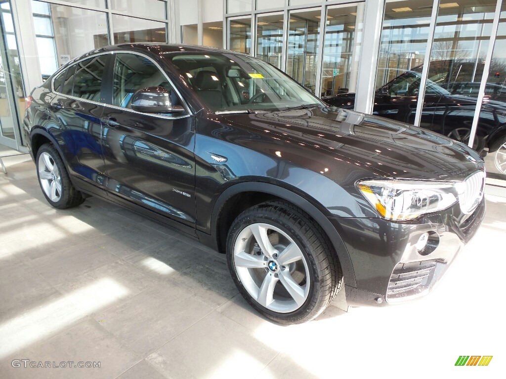 2017 X4 xDrive28i - Dark Graphite Metallic / Black photo #1