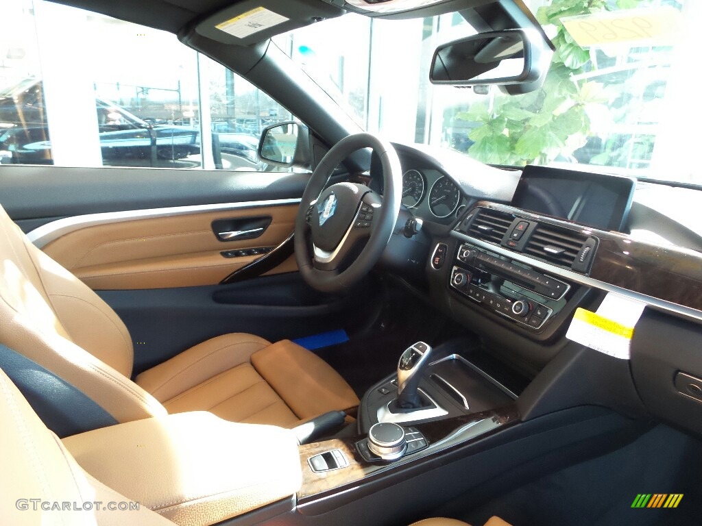 Saddle Brown Interior 2017 BMW 4 Series 440i xDrive Coupe Photo #118809100