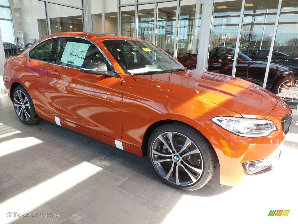 Valencia Orange Metallic BMW 2 Series