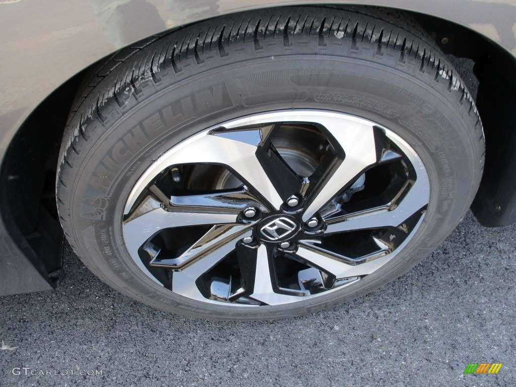 2016 Accord EX-L Sedan - Modern Steel Metallic / Black photo #3