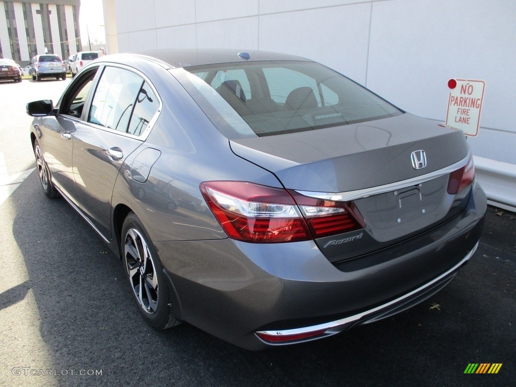 2016 Accord EX-L Sedan - Modern Steel Metallic / Black photo #4