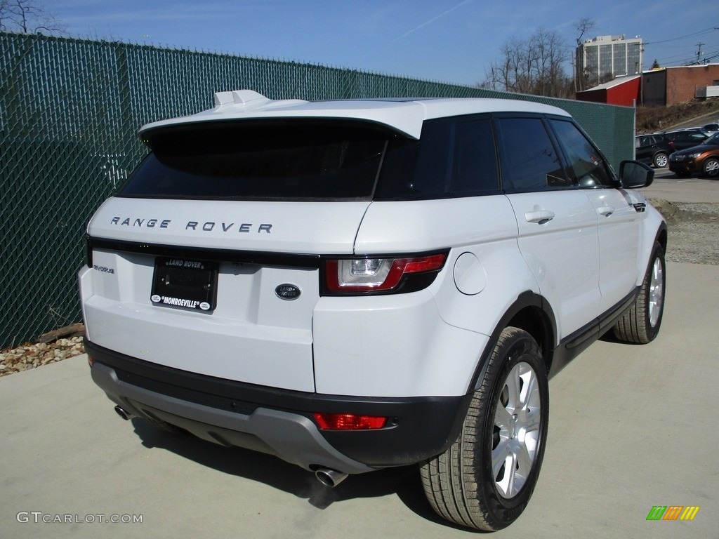 2017 Range Rover Evoque SE Premium - Yulong White Metallic / Espresso/Almond photo #4