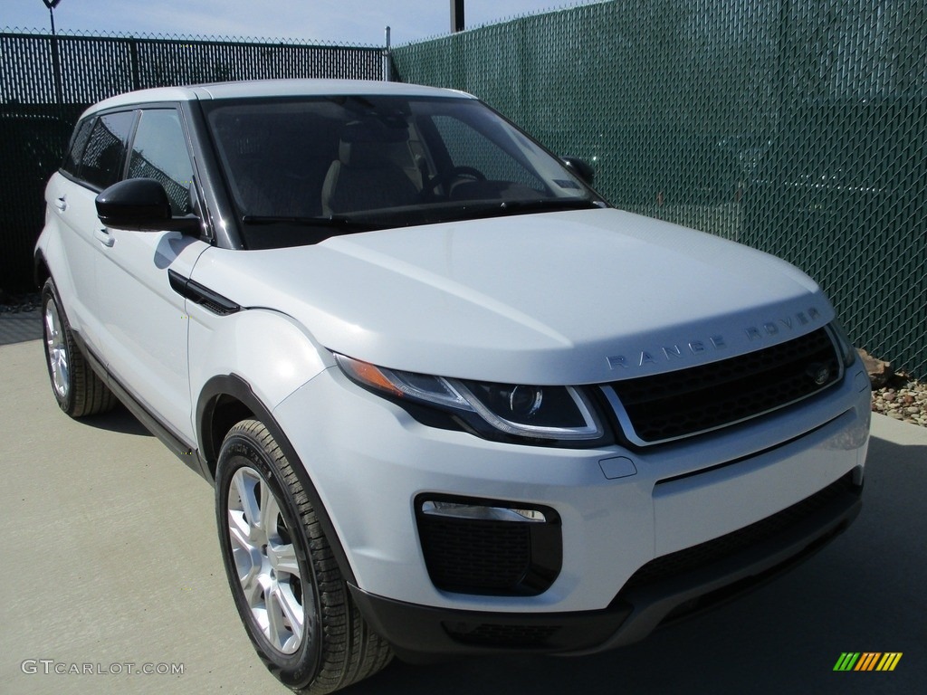 2017 Range Rover Evoque SE Premium - Yulong White Metallic / Espresso/Almond photo #5