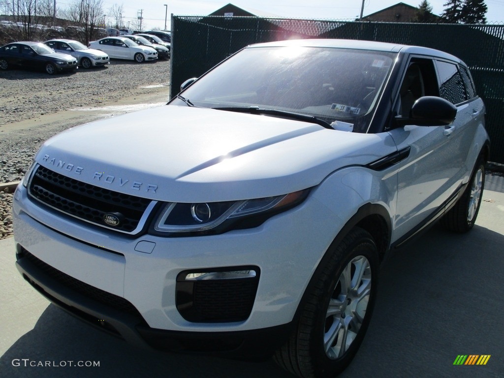 2017 Range Rover Evoque SE Premium - Yulong White Metallic / Espresso/Almond photo #7