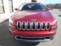 2017 Deep Cherry Red Crystal Pearl Jeep Cherokee Limited 4x4  photo #10