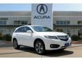 2017 White Diamond Pearl Acura RDX Advance  photo #1