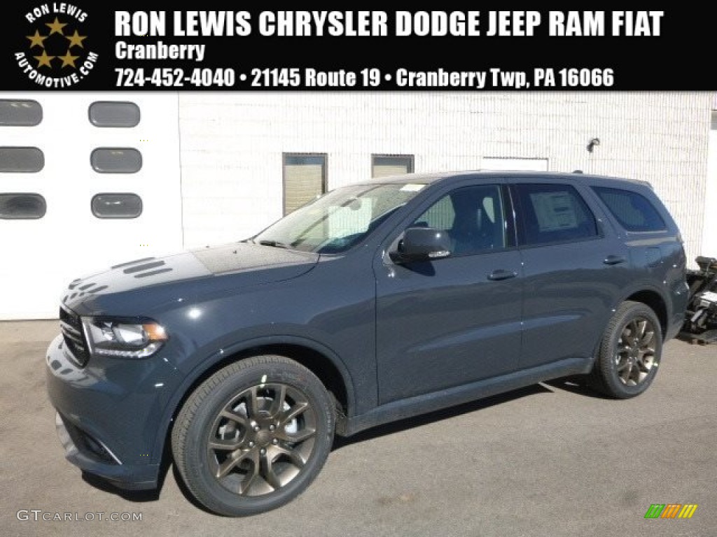 2017 Durango R/T AWD - Bruiser Grey / Black photo #1