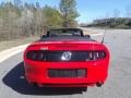 2014 Race Red Ford Mustang V6 Convertible  photo #12