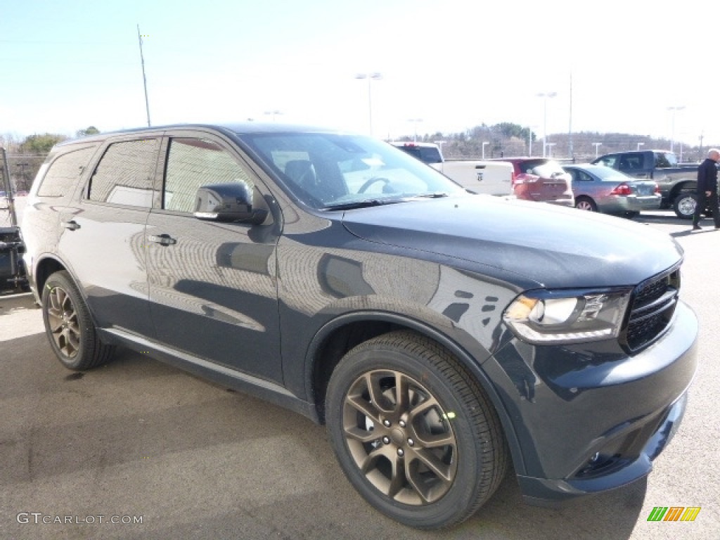 Bruiser Grey 2017 Dodge Durango R/T AWD Exterior Photo #118813395