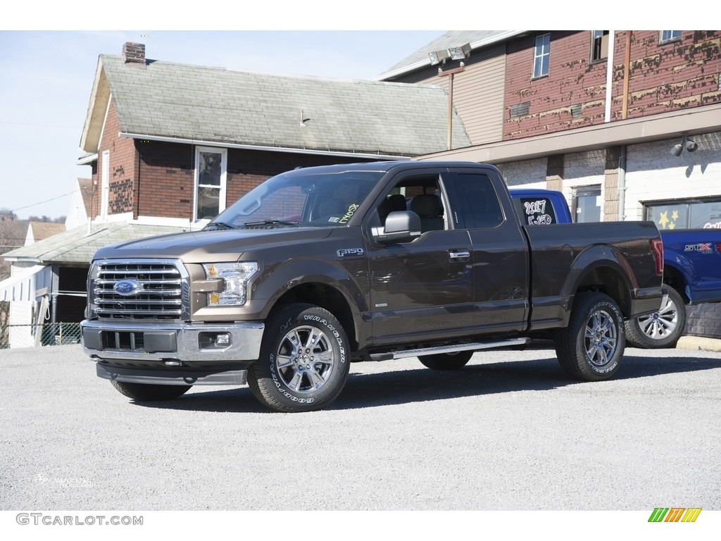 2017 F150 XLT SuperCab 4x4 - Caribou / Earth Gray photo #1