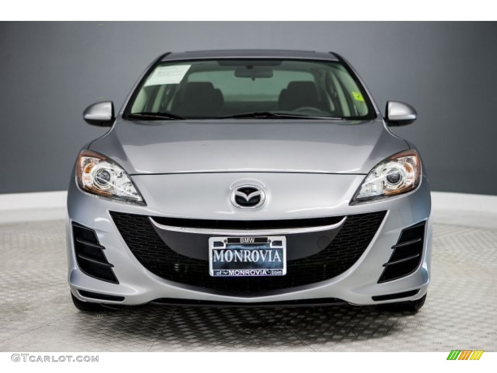 2010 MAZDA3 i Touring 4 Door - Metropolitan Gray Mica / Black photo #2
