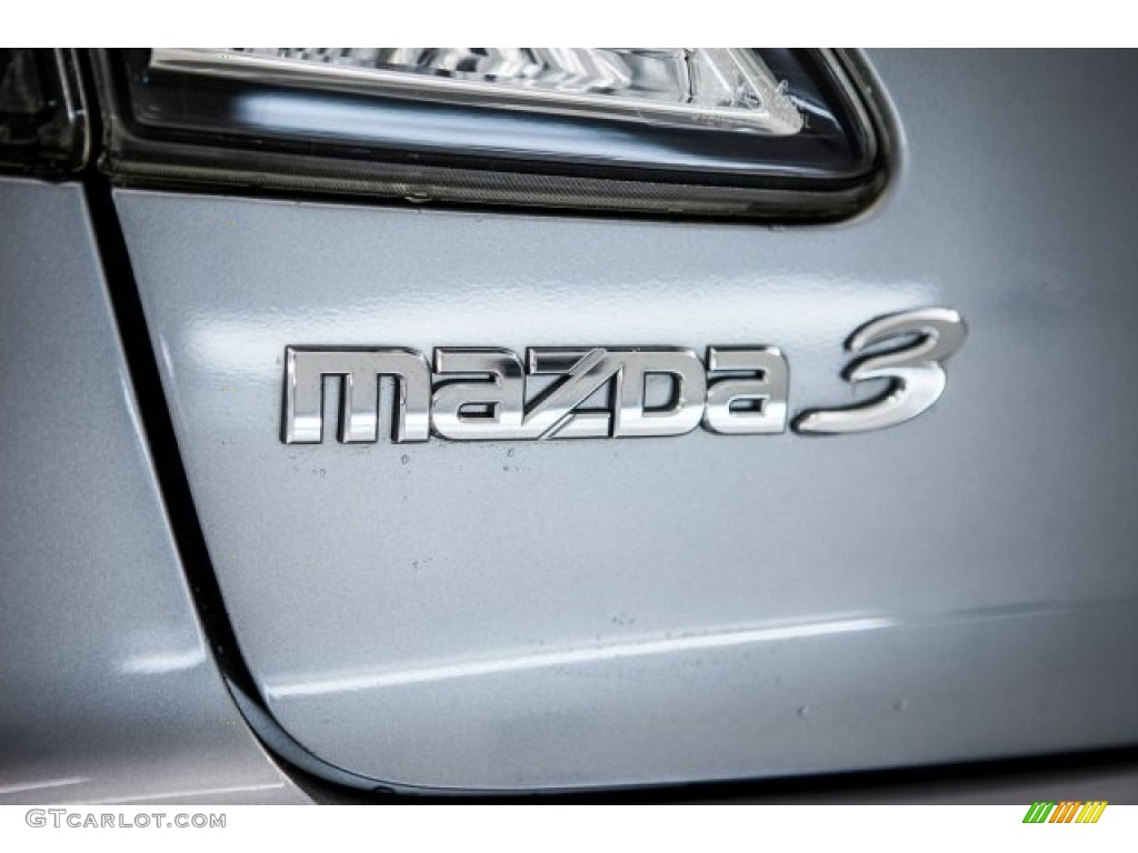 2010 MAZDA3 i Touring 4 Door - Metropolitan Gray Mica / Black photo #7