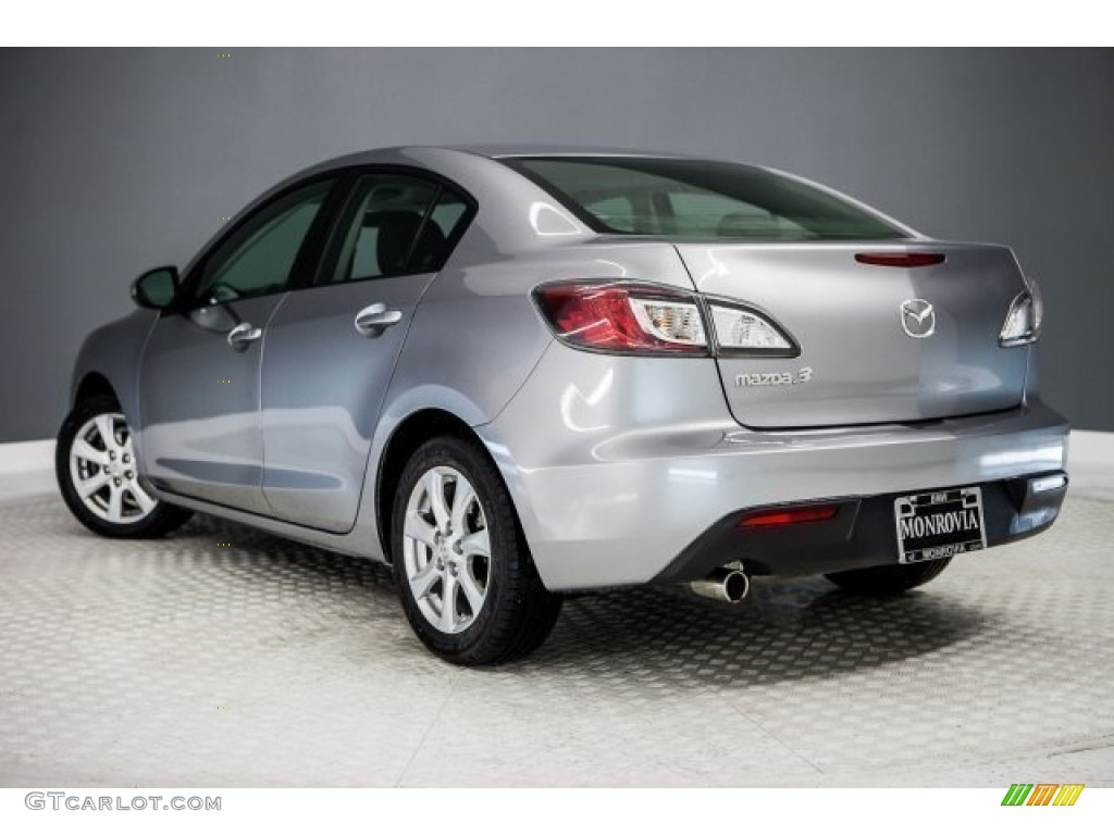 2010 MAZDA3 i Touring 4 Door - Metropolitan Gray Mica / Black photo #10