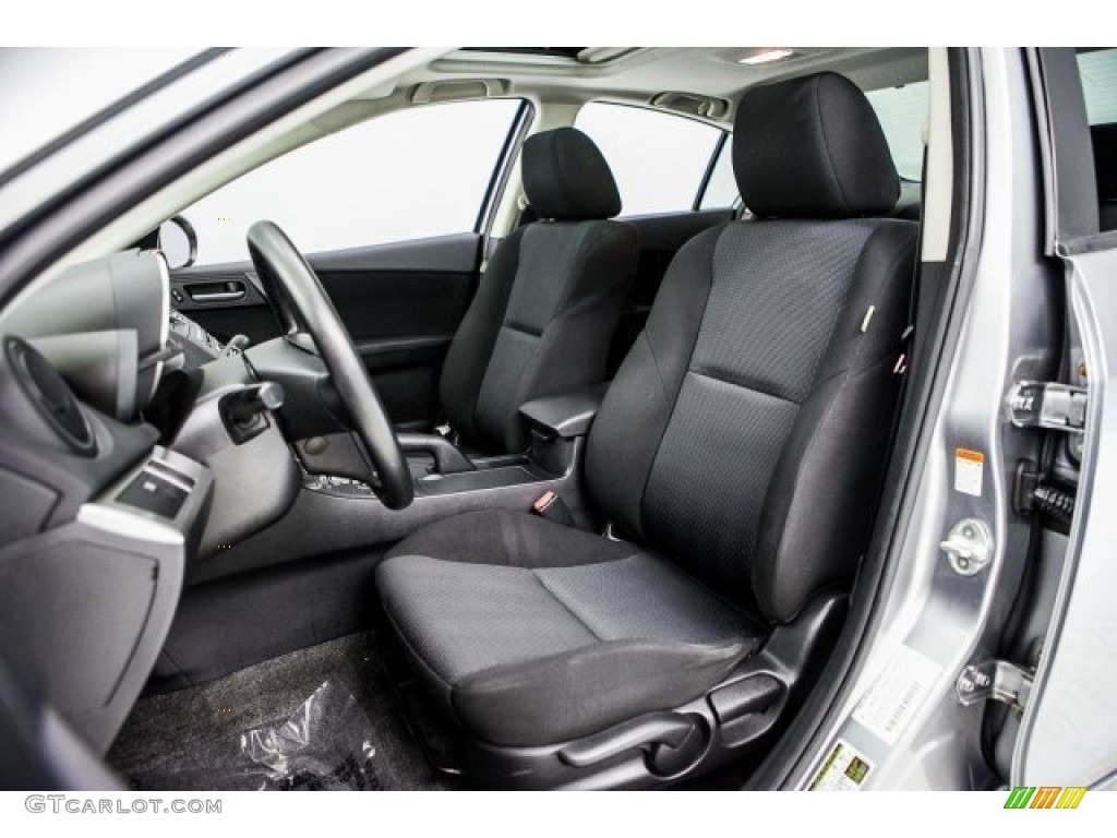 2010 MAZDA3 i Touring 4 Door - Metropolitan Gray Mica / Black photo #16