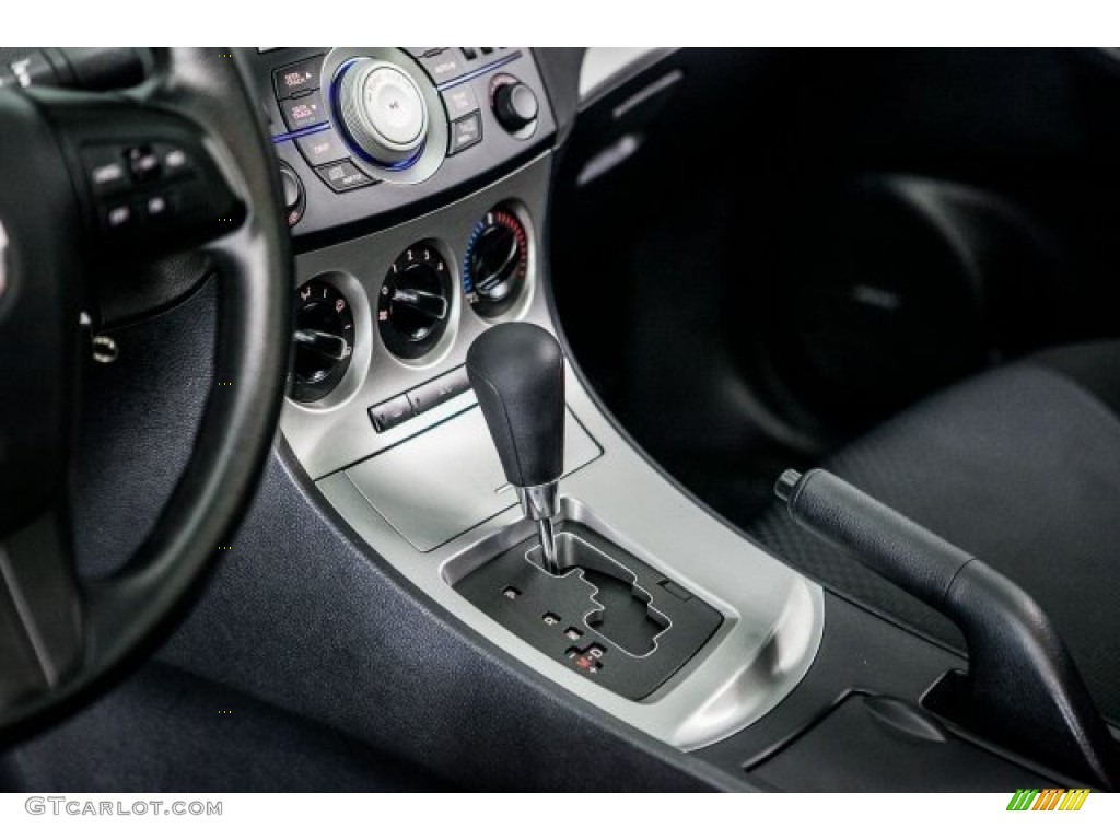 2010 MAZDA3 i Touring 4 Door - Metropolitan Gray Mica / Black photo #19