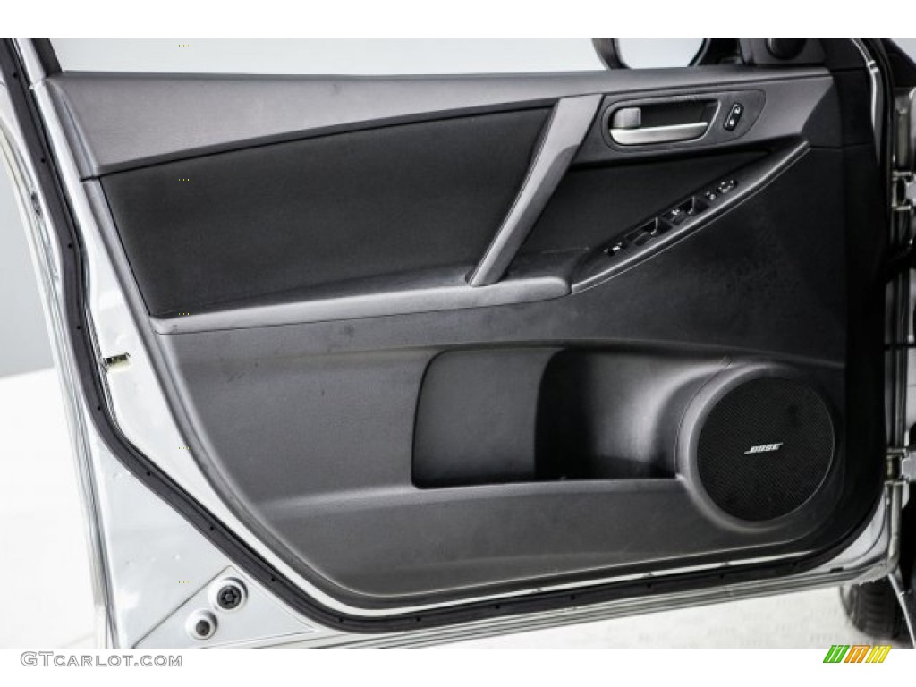 2010 MAZDA3 i Touring 4 Door - Metropolitan Gray Mica / Black photo #23