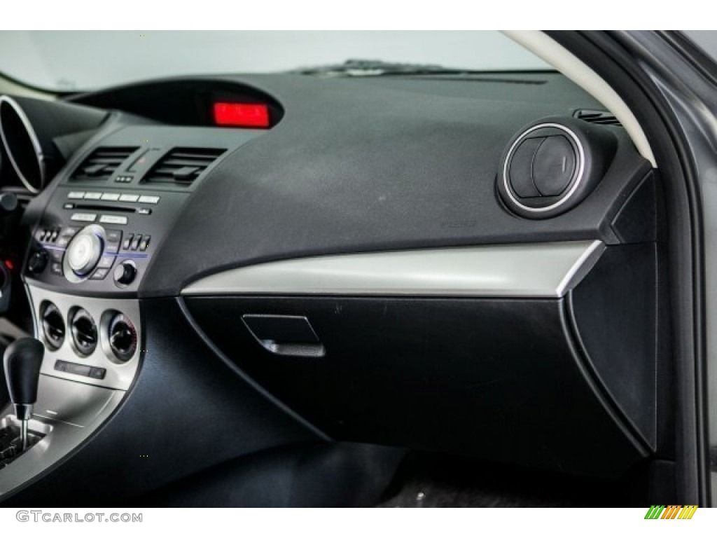 2010 MAZDA3 i Touring 4 Door - Metropolitan Gray Mica / Black photo #25