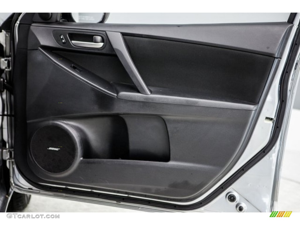 2010 MAZDA3 i Touring 4 Door - Metropolitan Gray Mica / Black photo #27