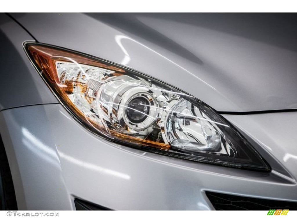 2010 MAZDA3 i Touring 4 Door - Metropolitan Gray Mica / Black photo #29