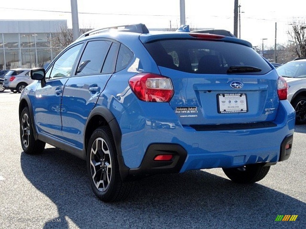 2017 Crosstrek 2.0i Limited - Hyper Blue / Black photo #4