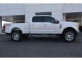 2017 White Platinum Ford F250 Super Duty Lariat Crew Cab 4x4  photo #2