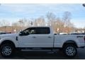 2017 White Platinum Ford F250 Super Duty Lariat Crew Cab 4x4  photo #5