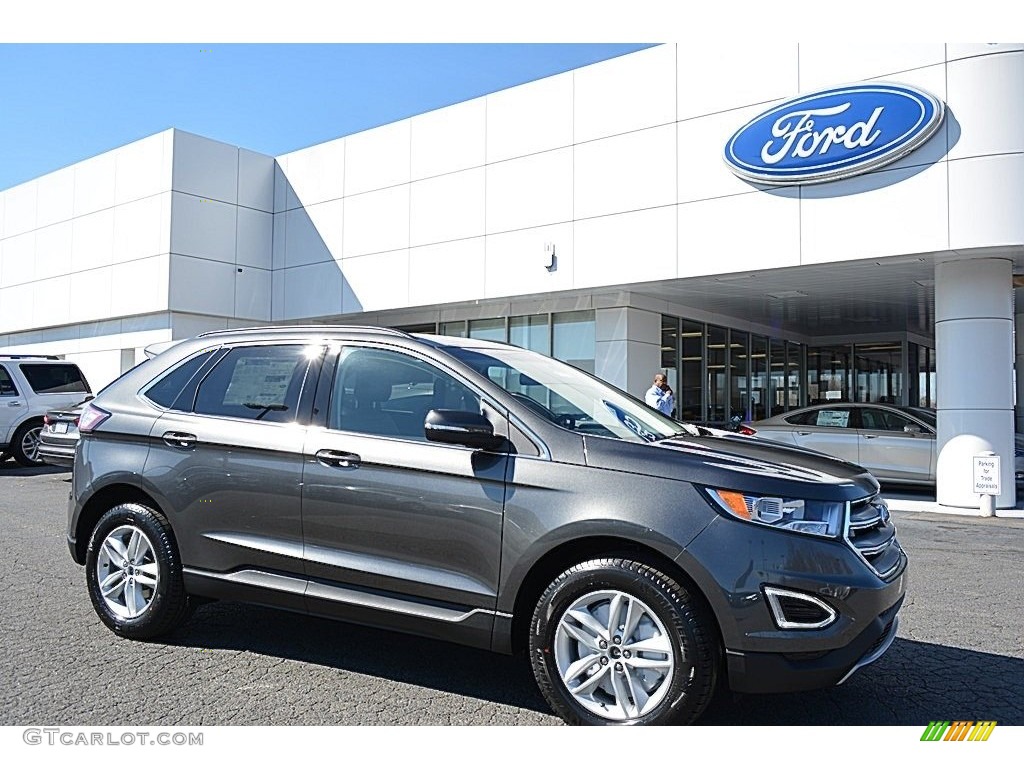 2017 Edge SEL AWD - Magnetic Metallic / Ebony photo #1