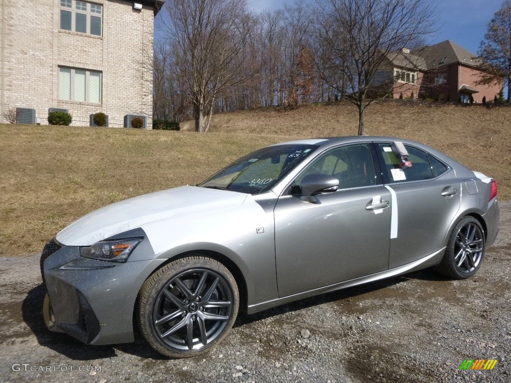 2017 IS 300 AWD F Sport - Atomic Silver / Rioja Red photo #4