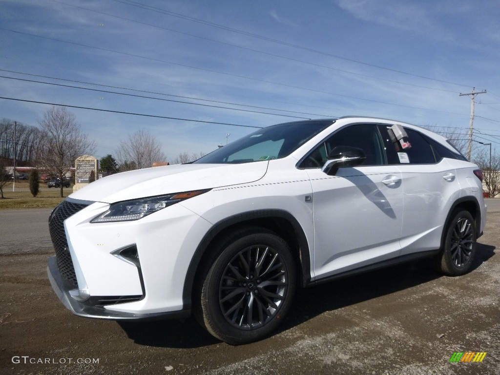 Ultra White 2017 Lexus RX 350 F Sport AWD Exterior Photo #118820751