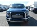 2017 Blue Jeans Ford F150 XLT SuperCrew  photo #4