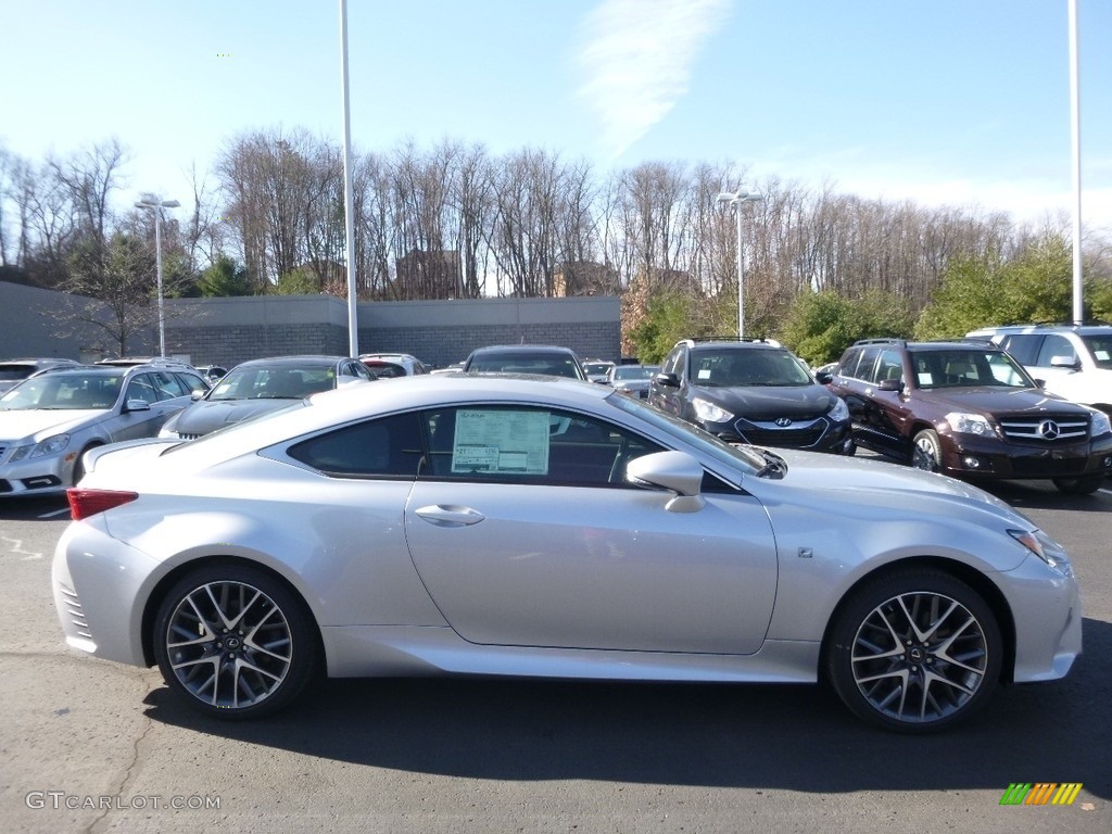 Silver Lining Metallic 2016 Lexus RC 350 F Sport AWD Coupe Exterior Photo #118822302